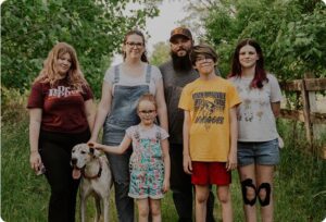 family smiling